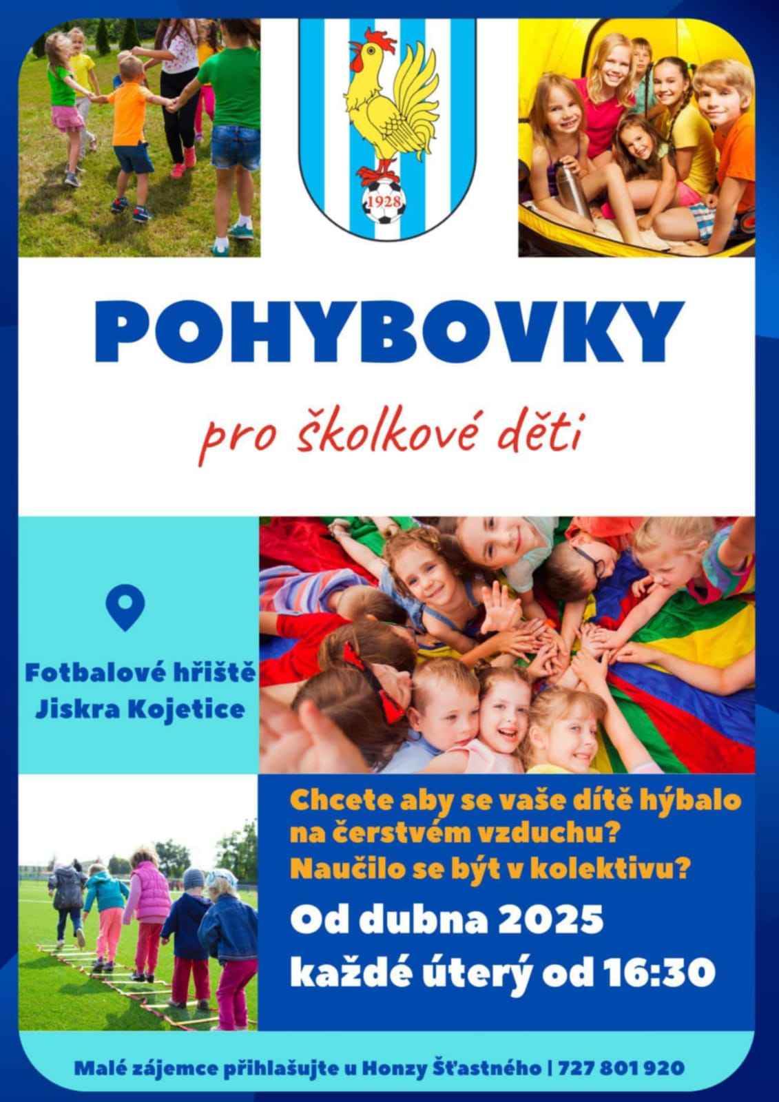 Pohybovky pro školkové děti