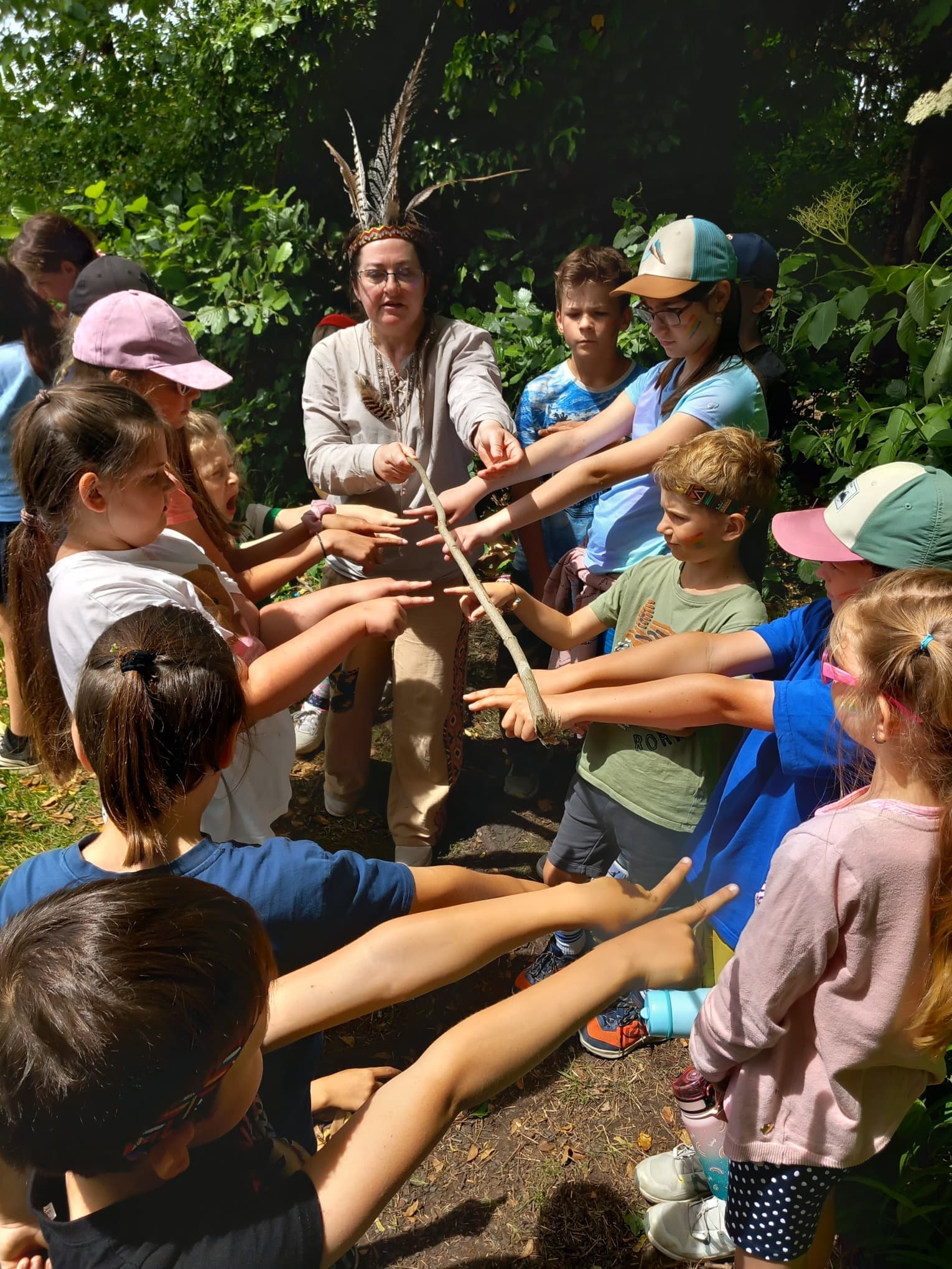 Indiánský Teambuilding